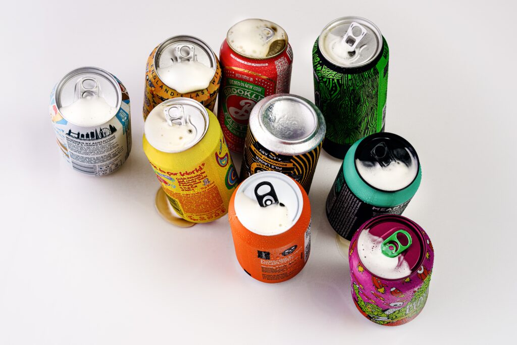 Colorful Cans | Woodford Recycling