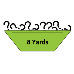 8 yard skip icon