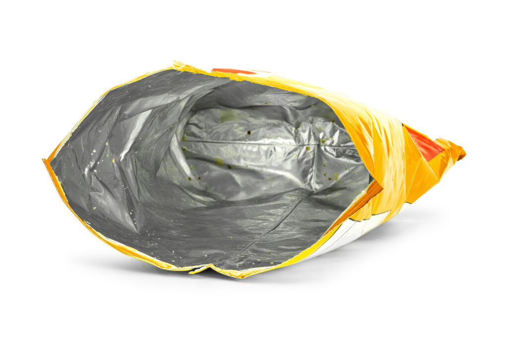 crisp packet recycling