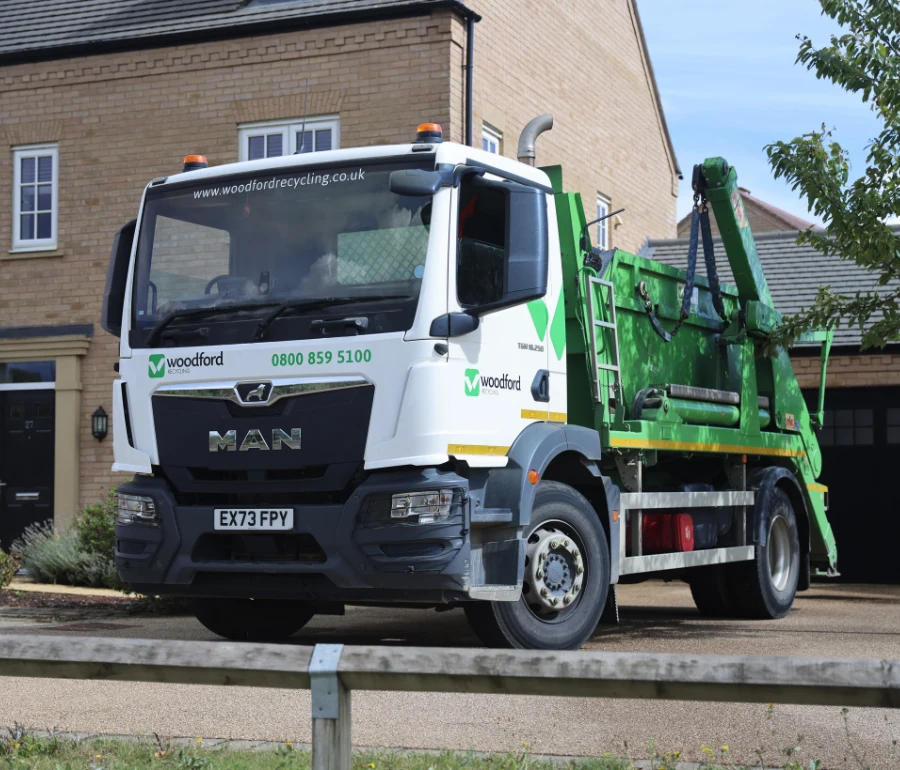 8 Yard Open Skip Hire | Woodford Recycling